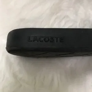 Lacoste Men\'s Black Slides W/ Green Gator Sz. By Measurement Lacoste | Shoes | Lacoste Mens Black Slides W Green Gator Sz  main image 4